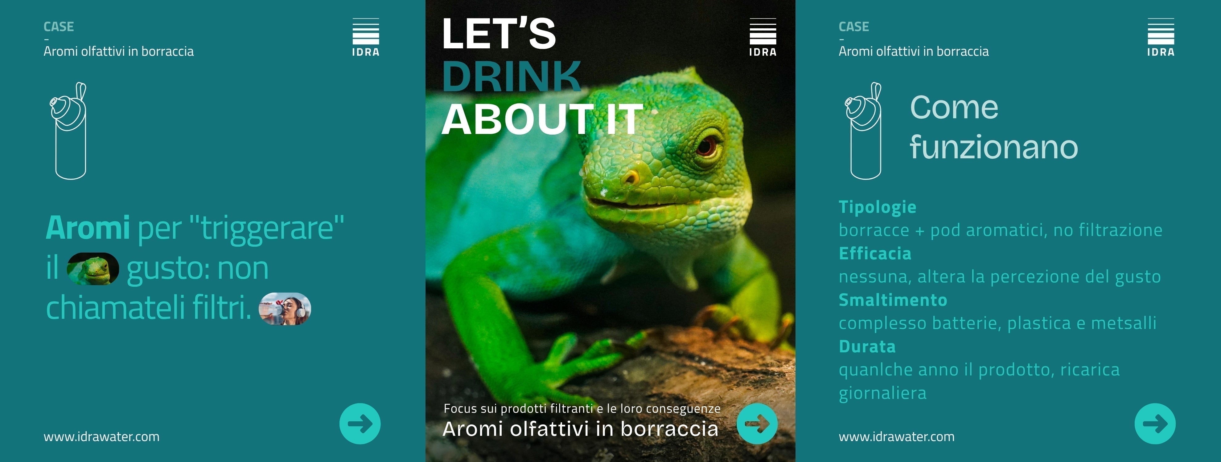 LET'S DRINK ABOUT IT - Copertina con tema dell'articolo: Iguana delle Fiji e aromi