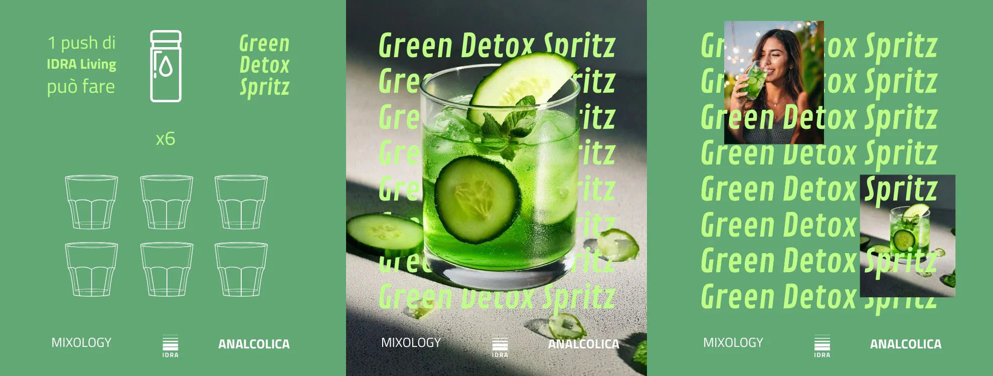 Green Detox Spritz: freschezza pura, senza compromessi