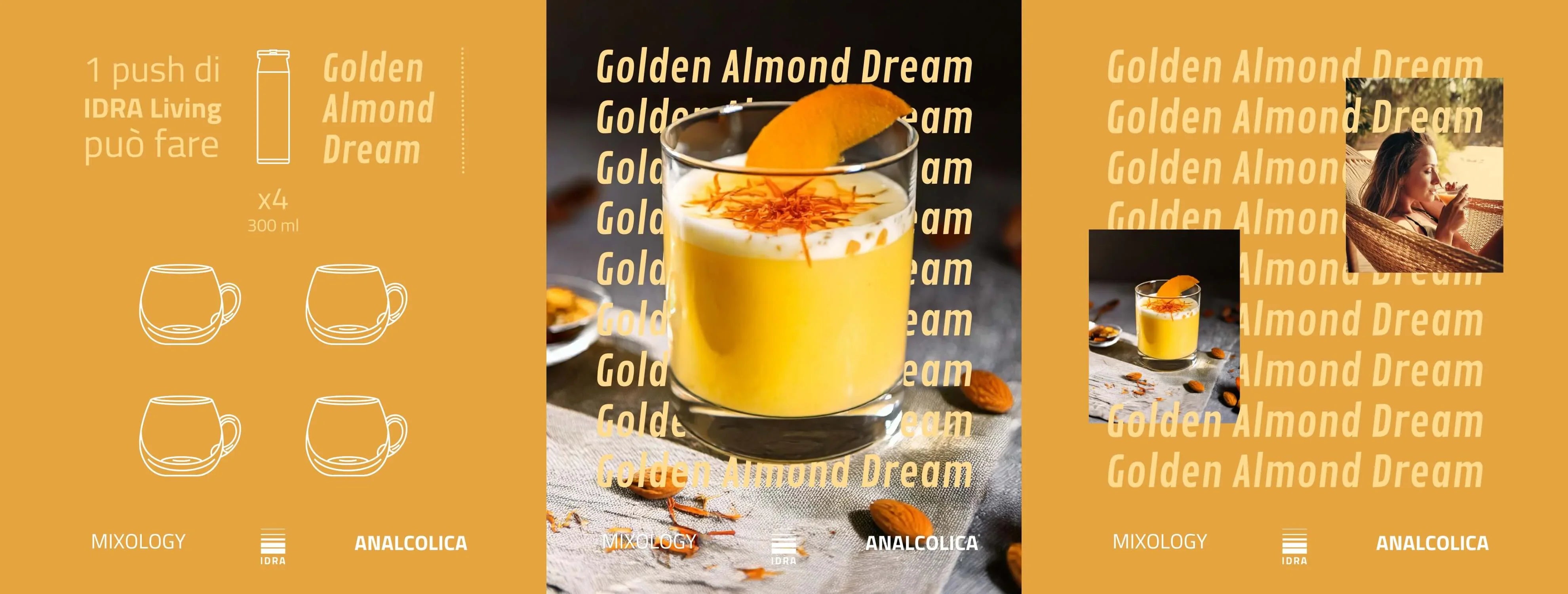Golden Almond Elixir: il drink dorato che incanta i sensi