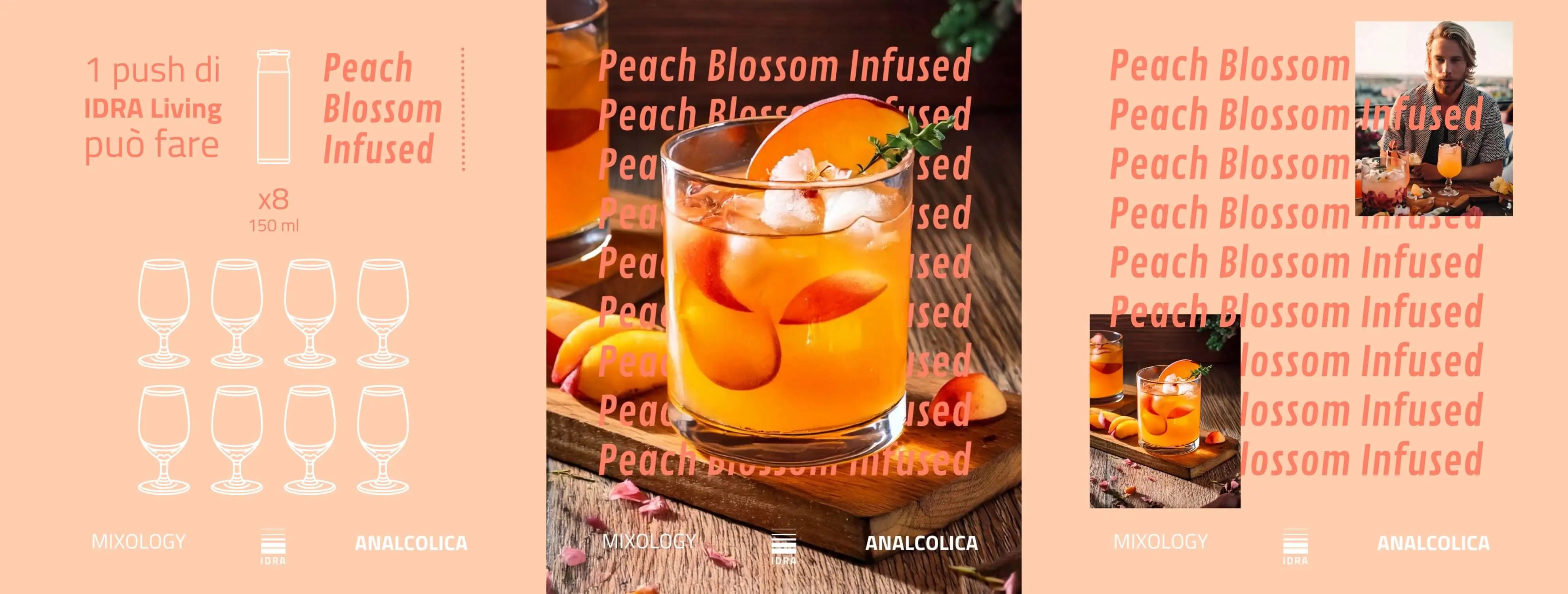 Peach Blossom Infused: dolce e delicato, con un tocco floreale che vi conquisterà al primo sorso