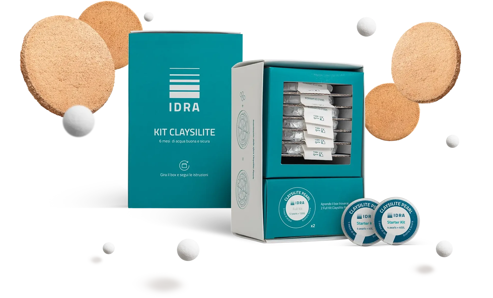 Kit Claysilite per IDRA Living
