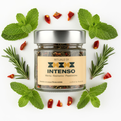 Rituale INTENSO | Tisana Menta Rosmarino Peperoncino dell'Etna